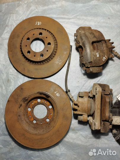 Диски тормозные передние Volvo S60 S80 V70 305mm