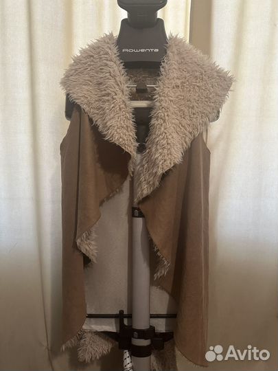 Жилет накидка меховая