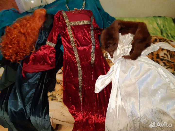 Платье средневековое ведьмочки хэллоуин