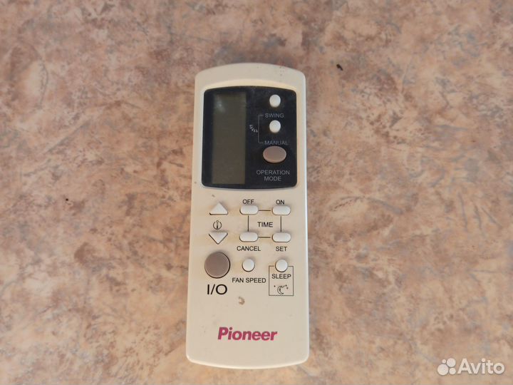 Пульт для кондиционера пионер