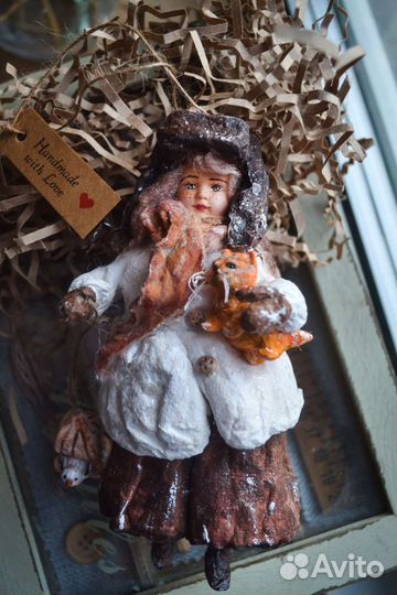 Ватная игрушка