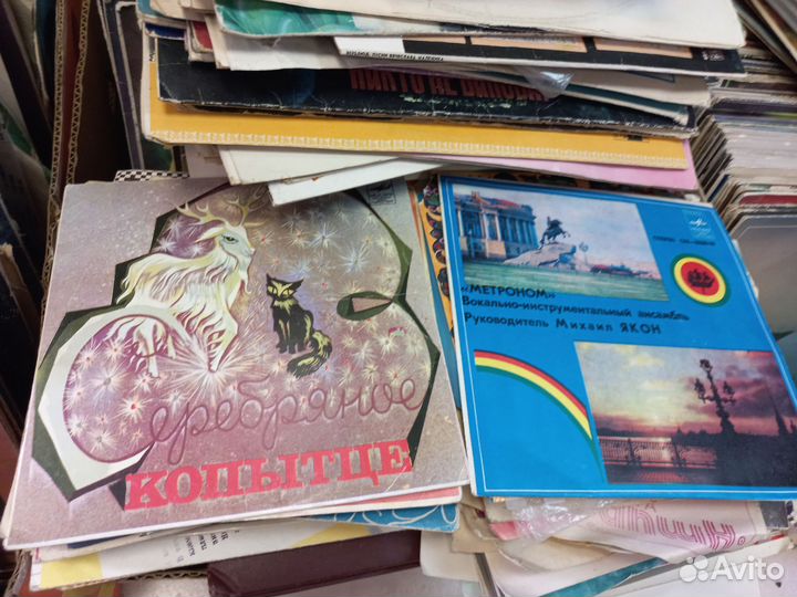 Виниловые пластинки для декора