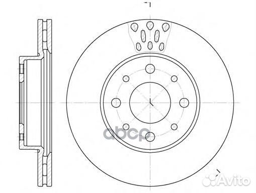 Диск тормозной 651710 Road house