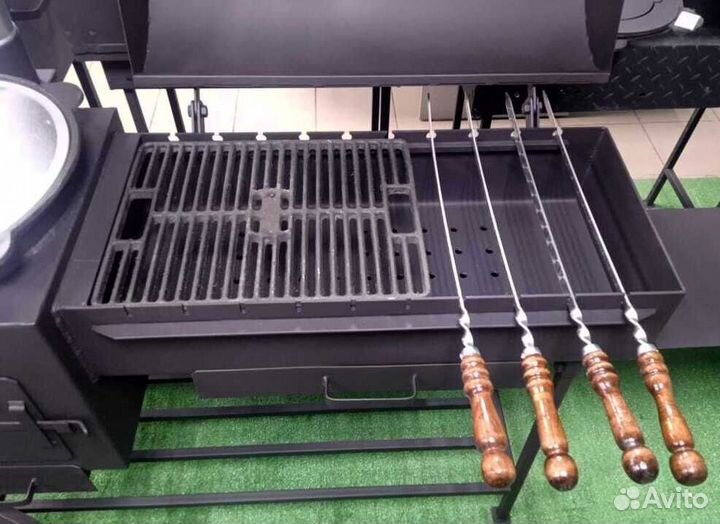 Мангал казан барбекю 4 мм mkbbq