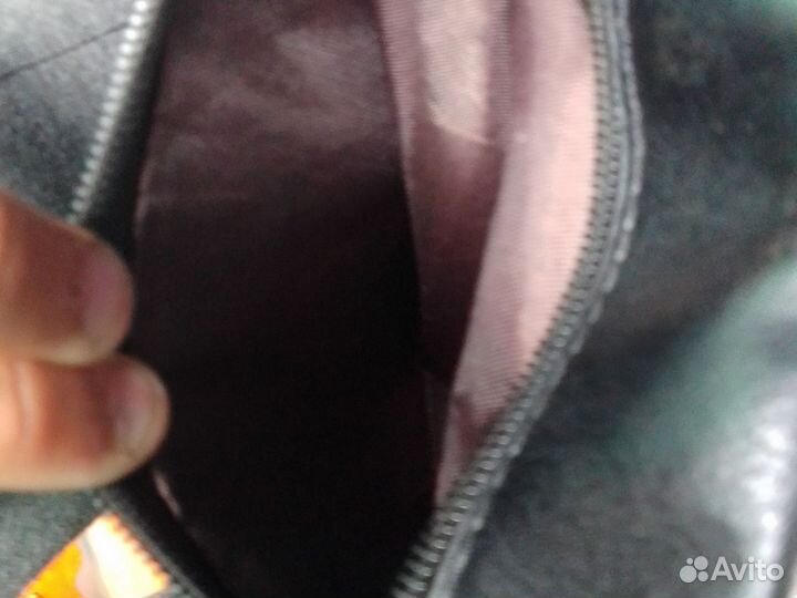 Рюкзак женский кожаный черный