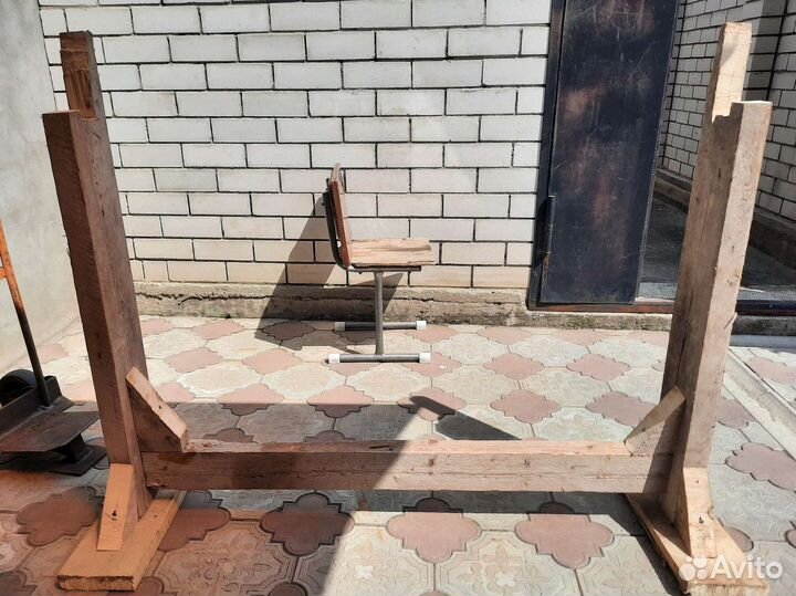 Стойка для штанги самодельная