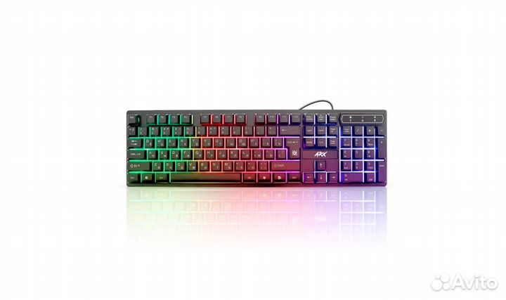 Игровая клавиатура Defender ARX GK-196L Black KD23