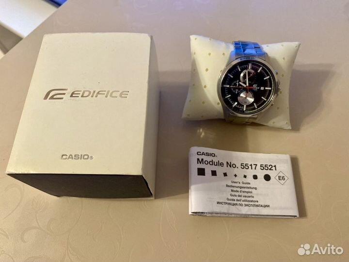 Casio edifice 2024 5521 efv 520d