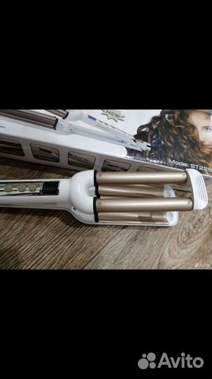 Плойка ByBaByliss nono тройная ST 2288 керамика
