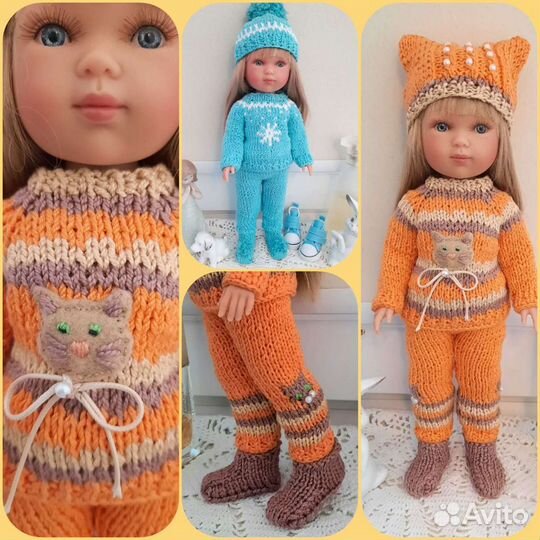 Одежда кукле Карлотта 28см (Испания, Вестида де Аз