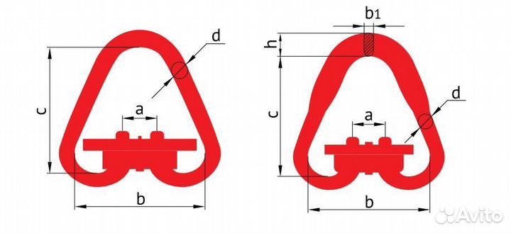 Звено разъемное - ртз 4 т