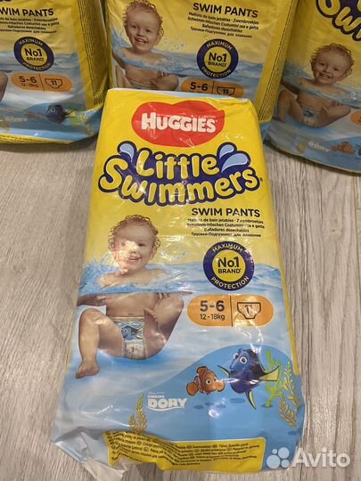 Подгузники-трусики для плавания Huggies