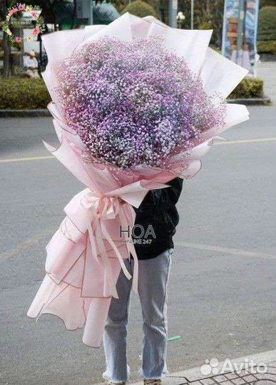 Букет гипсофила гигант