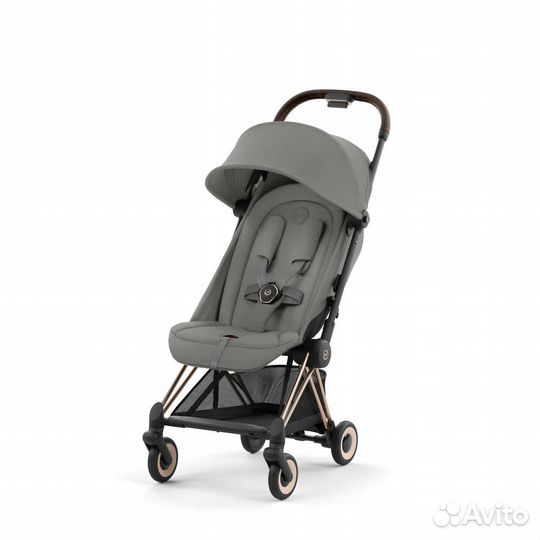 Коляска Cybex Coya, Mirage grey/Rose gold