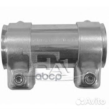 Хомут глушителя соединитель 60/64.5x95мм VW: MU