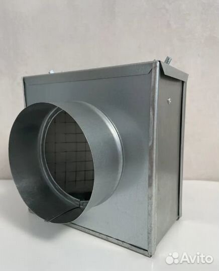 Воздушный фильтр-бокс для круглых воздуховодов 200
