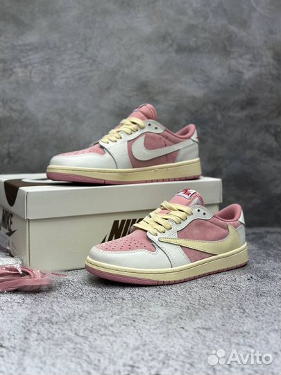Кроссовки Nike Air Jordan 1 low travis scott