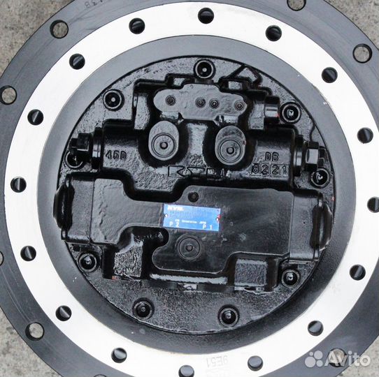 Новый редуктор хода с мотором на SK120