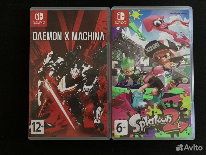 Daemon x Machina и Splatoon 2