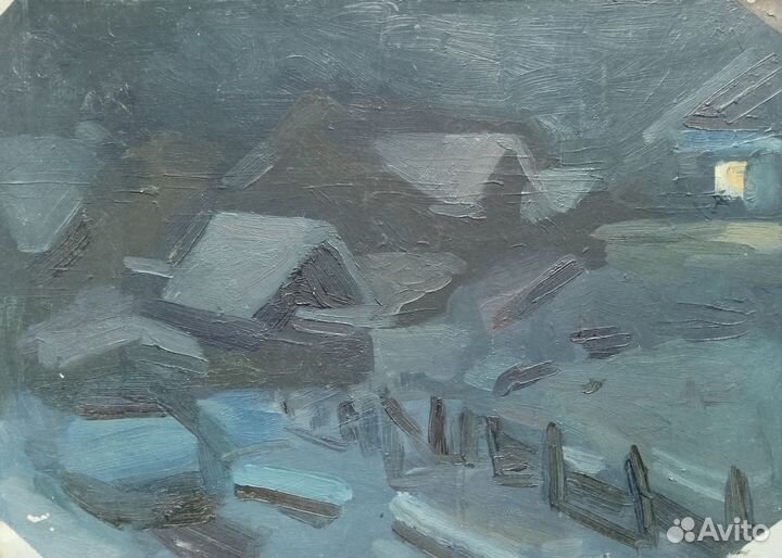 Живопись. Этюды. Картон, масло