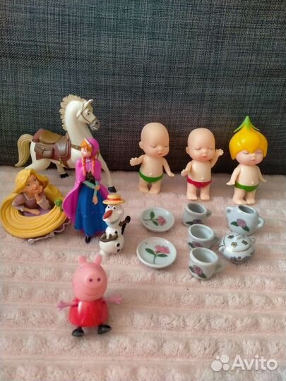 Детские игрушки пакетом для девочки