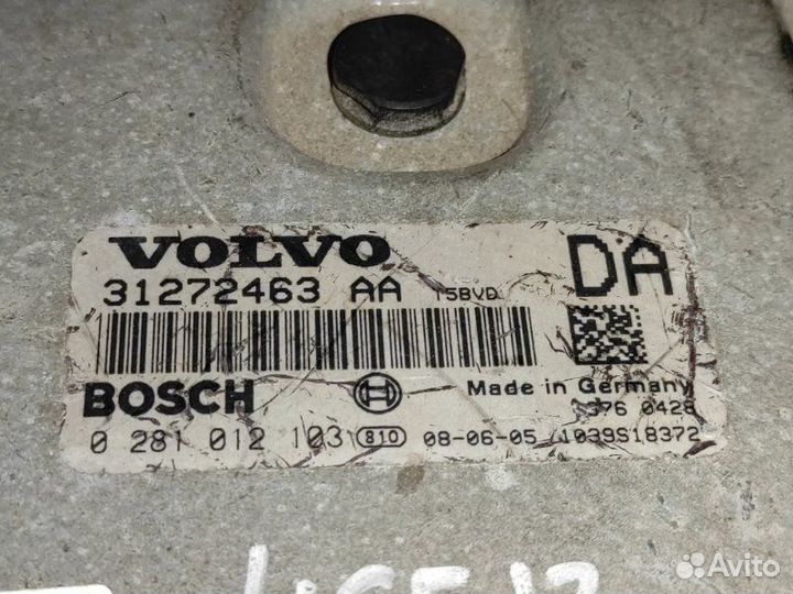 Блок управления двигателем Volvo Xc90 C30 D5244T