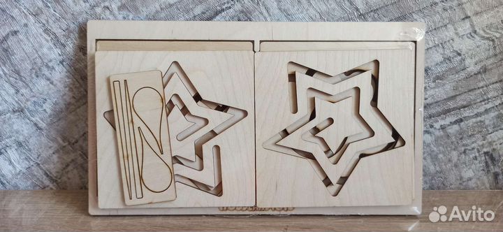 Развивающие деревянные игрушки