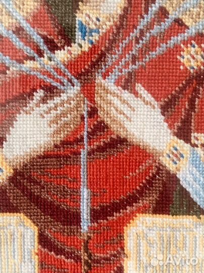 Икона Богородица - вышивка крестом