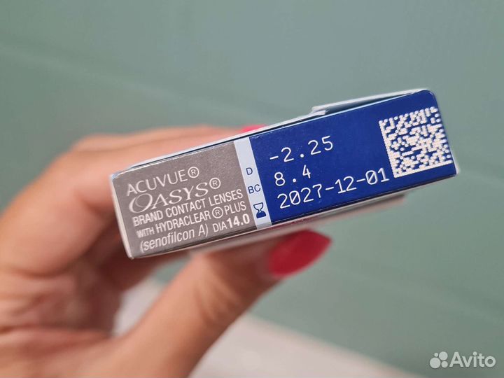 Линзы -2,25 Acuvue Oasys двухнедельные