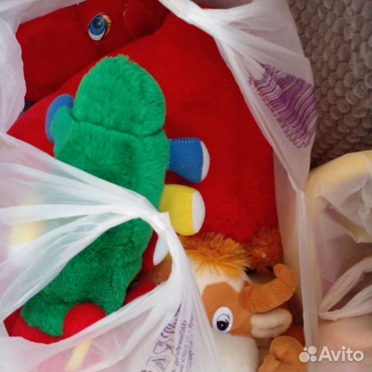Мягкие игрушки пакетом