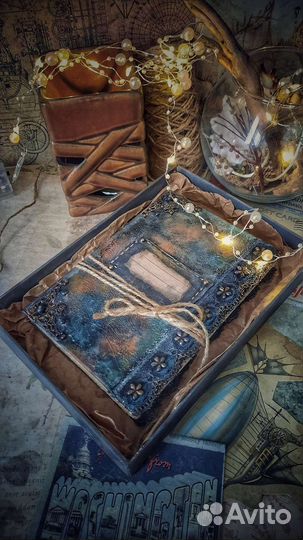 Блокнот в подарочной коробочке