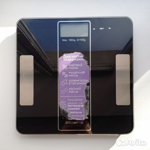 Весы напольные Polaris PWS 1860DGF (на запчасти)