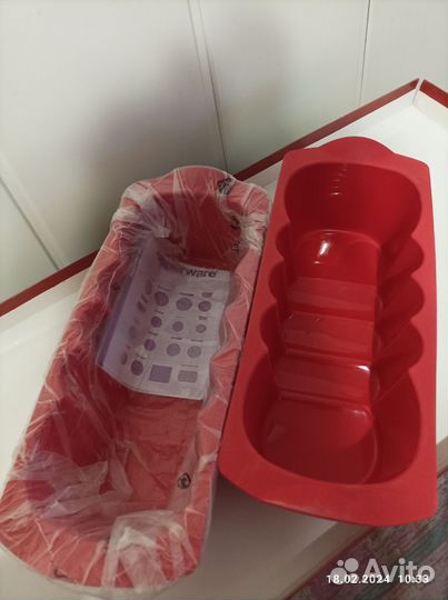 Силиконовая форма 1,5 л Контейнер tupperware 4,4 л