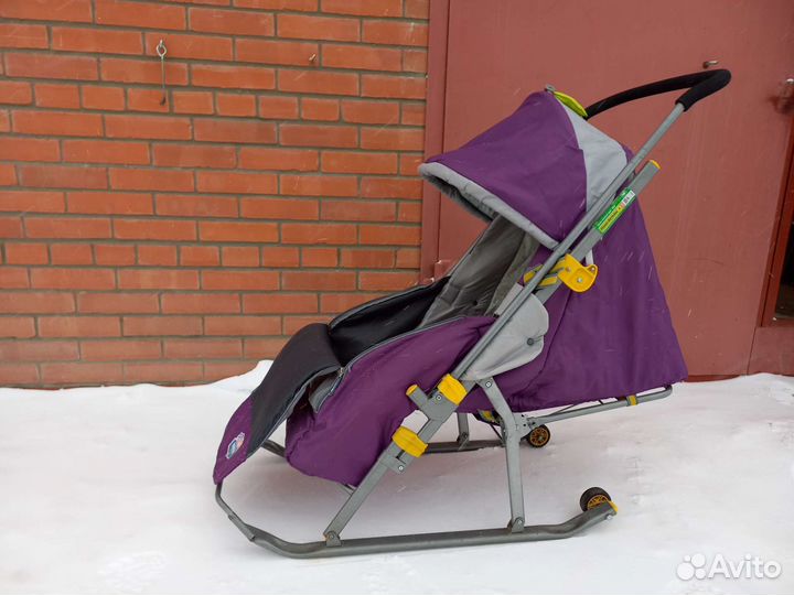 Коляска санки