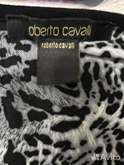 Леопардовое платье Roberto Cavalli
