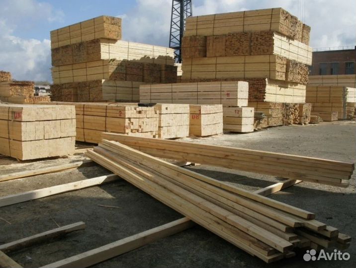 Пиломатериалы брус доска оптом