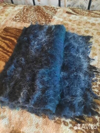 Мужской шарф шерстяной