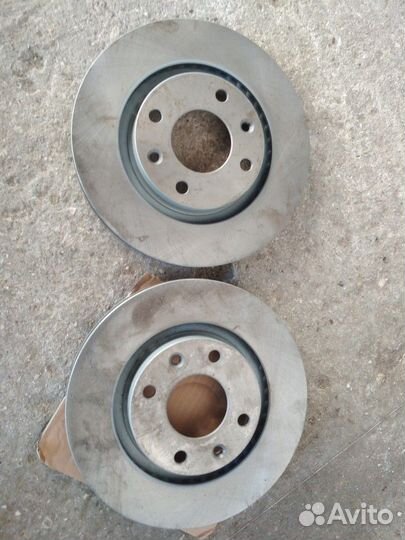 Передние тормозные диски Peugeot Citroen