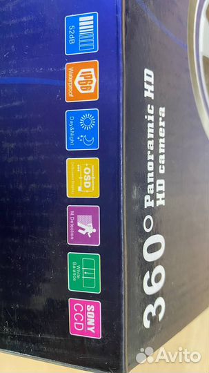 Панорамная камера рыбий глаз