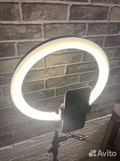 Кольцевая лампа 33см