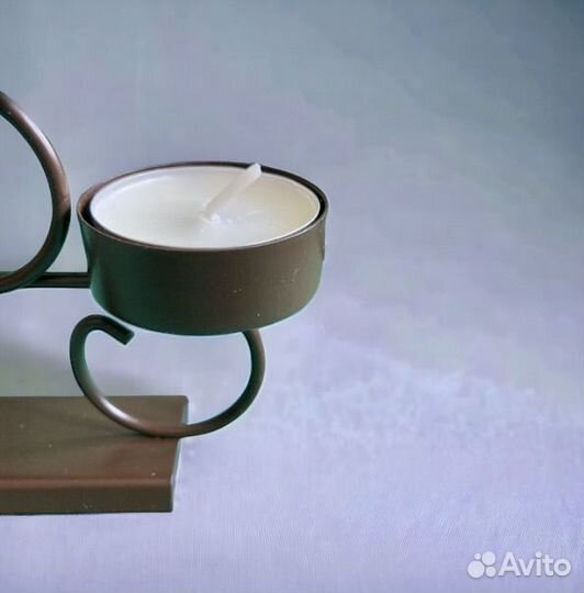 Подсвечник металлический