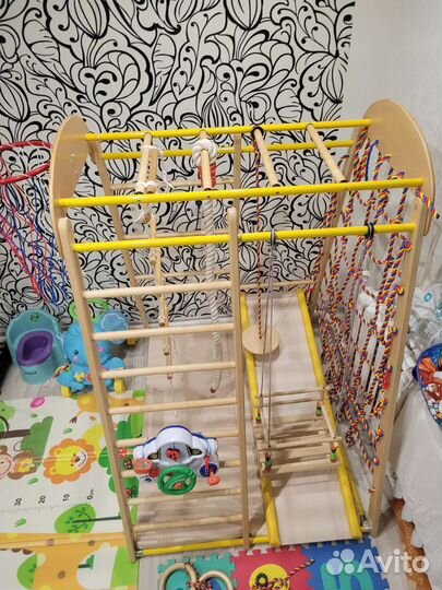 Детский спортивный комплекс напольный