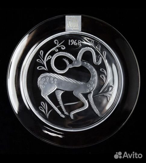 Lalique коллекционные тарелки