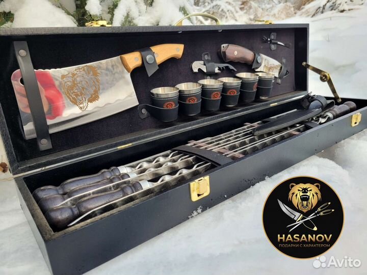 Подарочный шашлычный набор