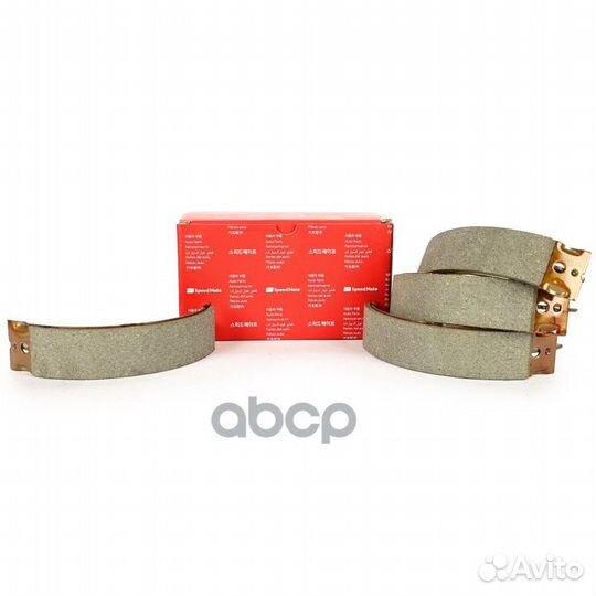 Колодки барабанные hyundai accent (tagaz)