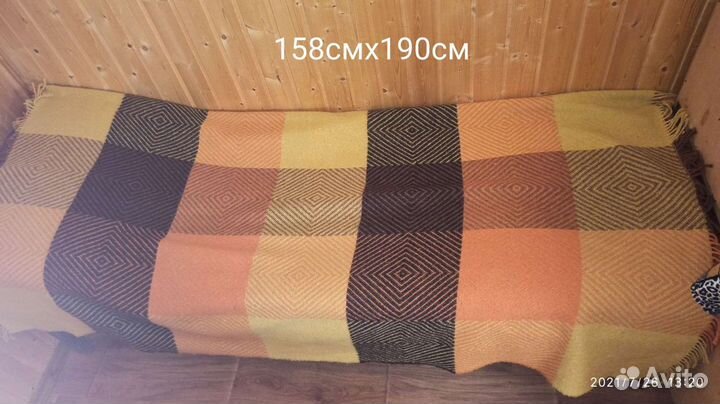 Покрывало на кровать(шерсть)