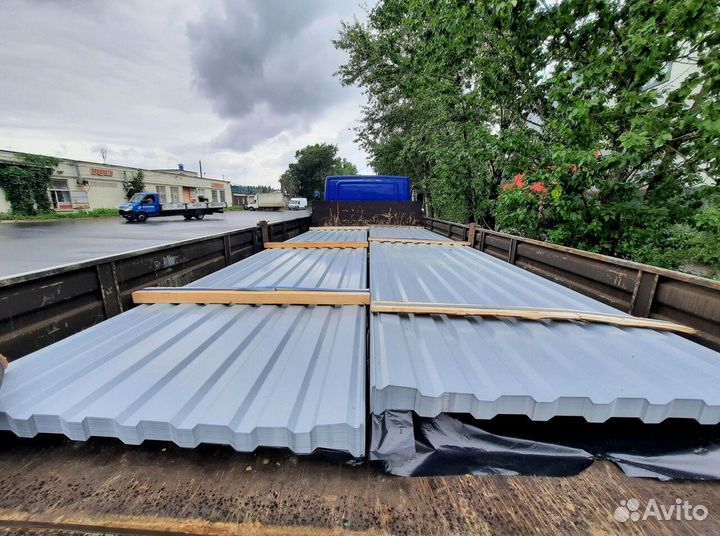 Профнастил окрашенный С20 0,45х1100(1150)х2000