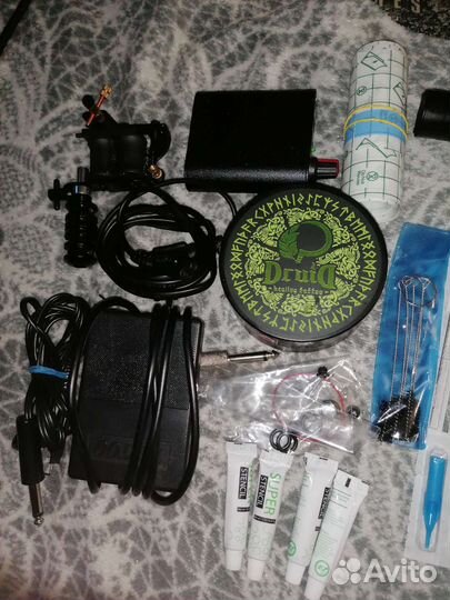 Тату машинка набором