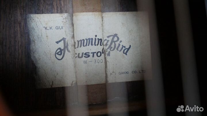 Массив Humming bird (Tokai) W300, made in Japan