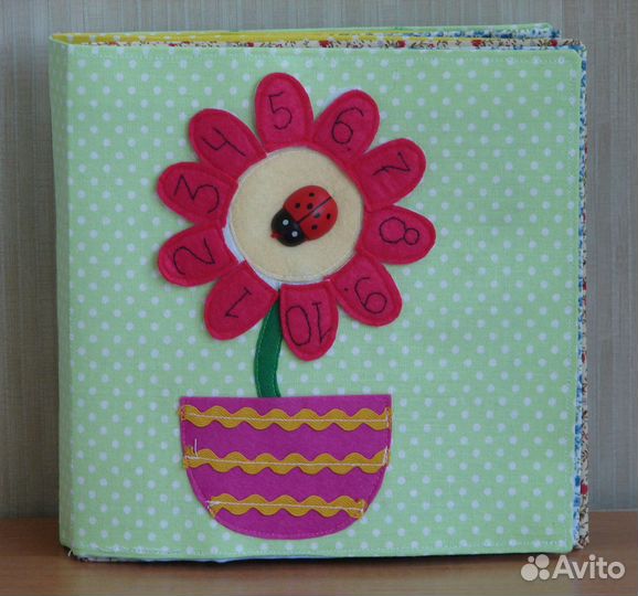 Развивающая книжка из фетра